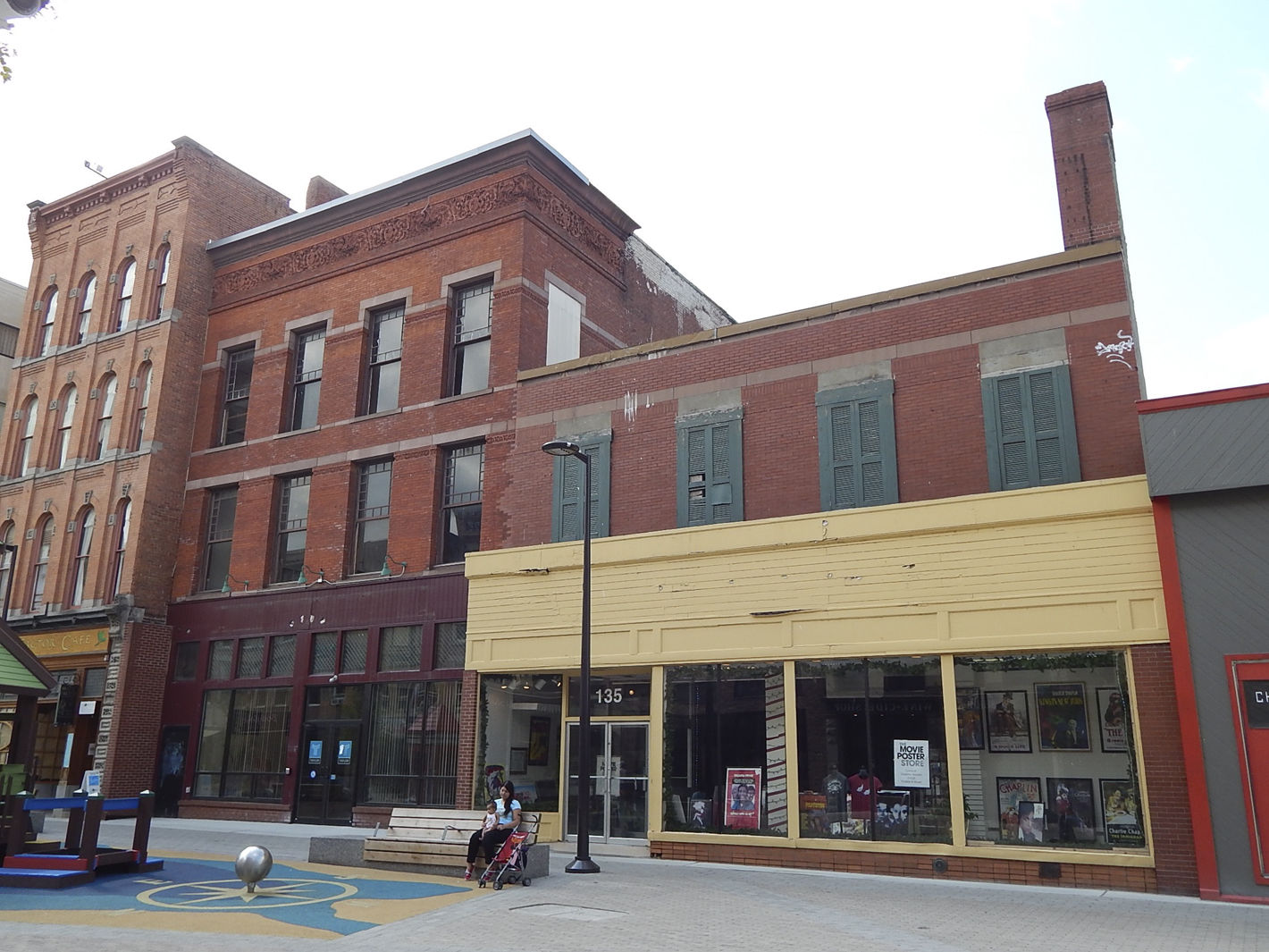 Sage Block is the center building